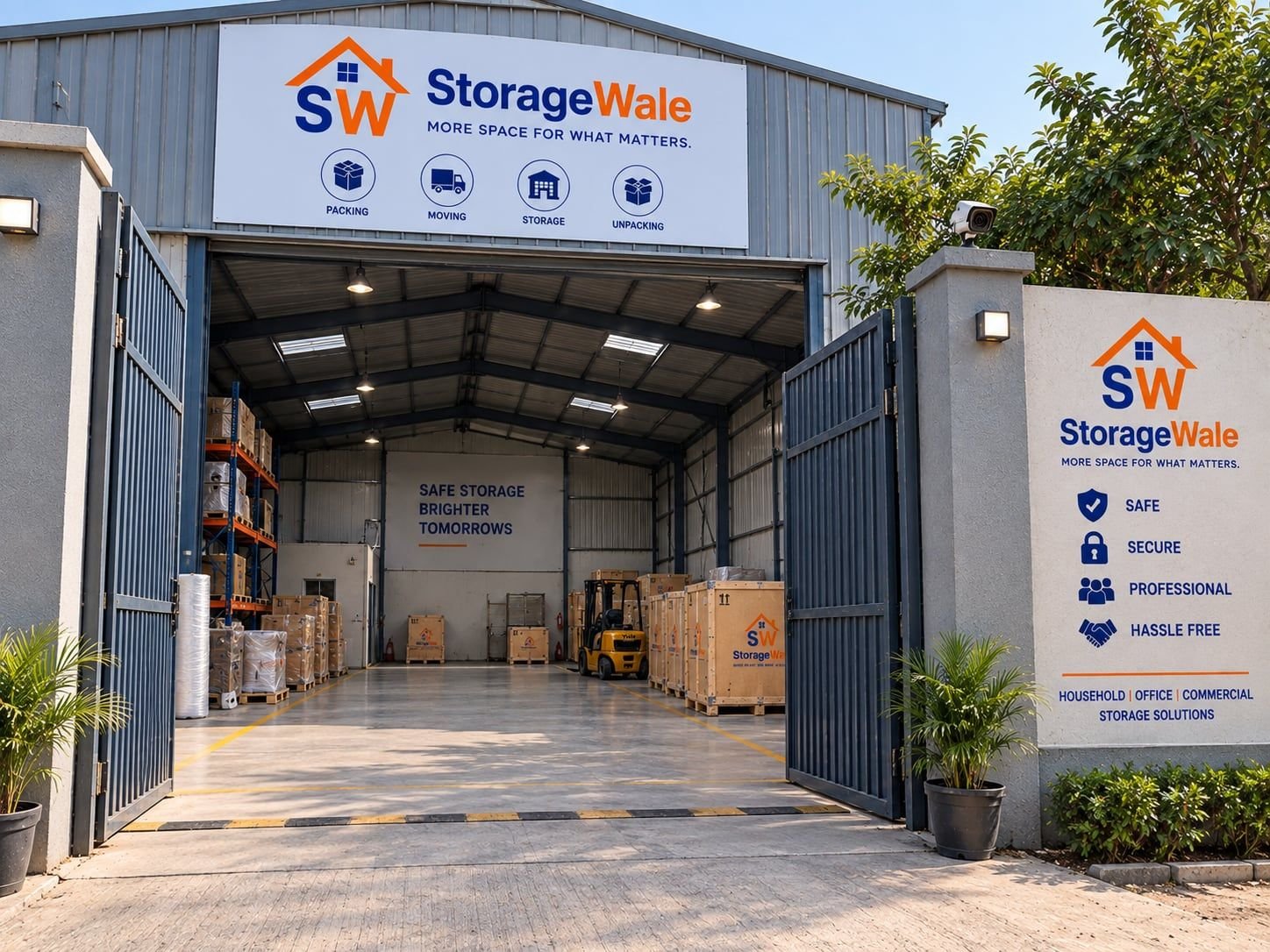 Entrance — StorageWale Pune facility