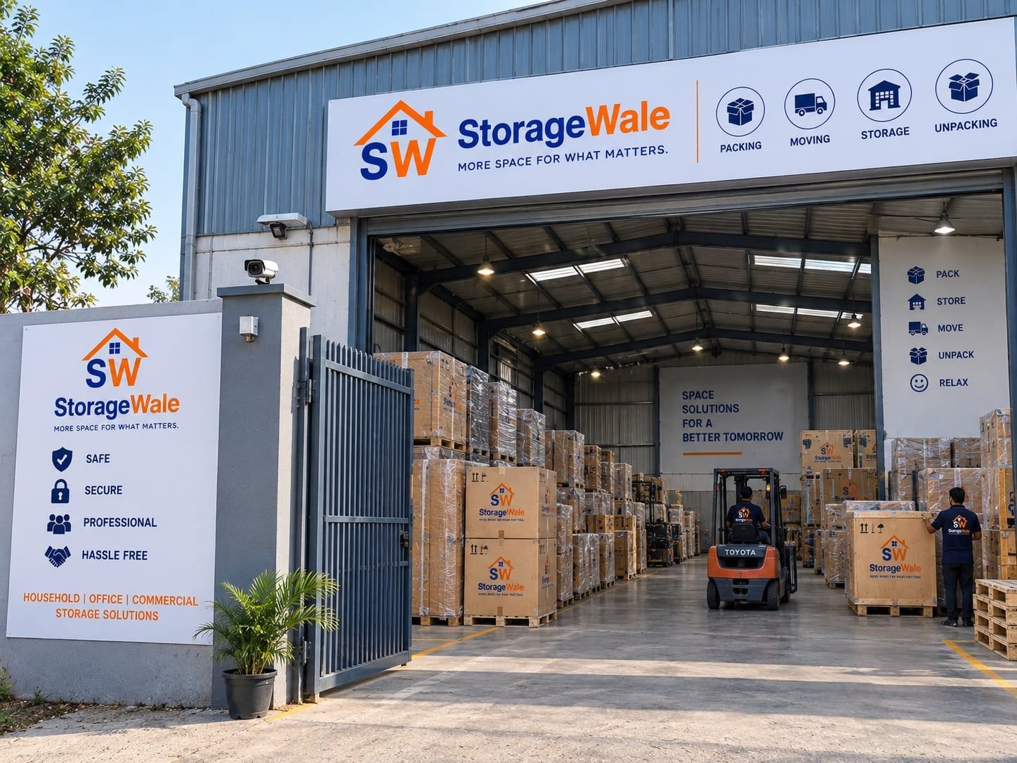 Exterior — StorageWale Pune facility
