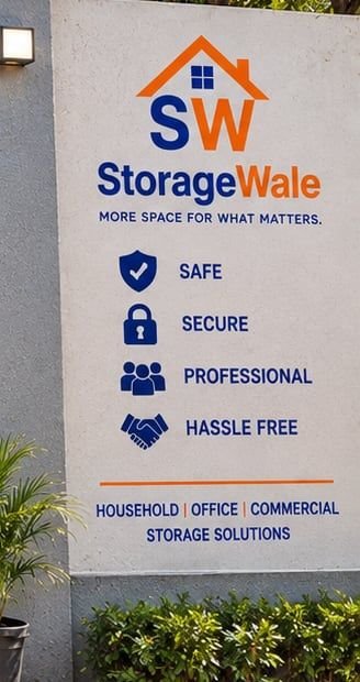 Signage — StorageWale Pune facility